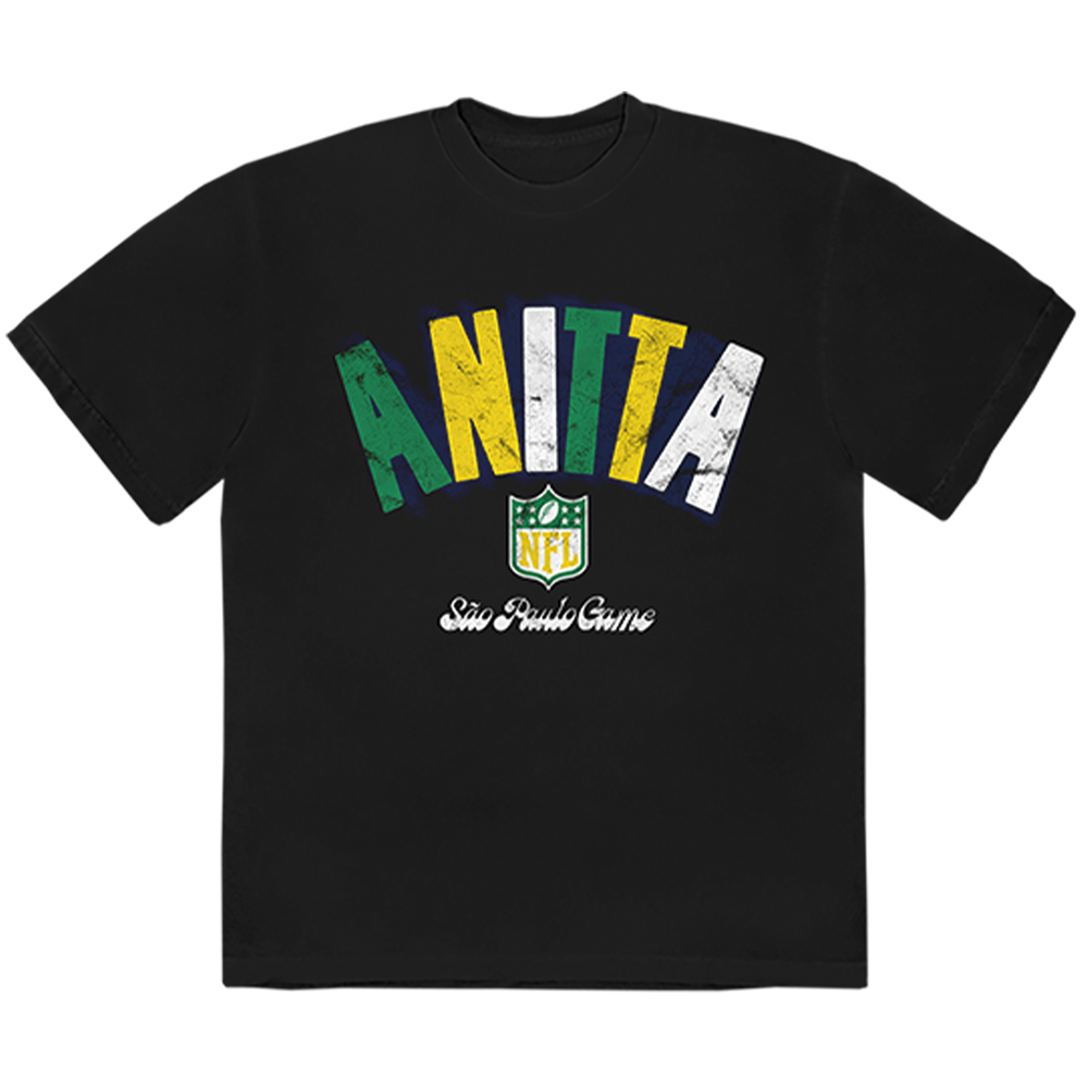 Anitta x NFL Lose Ya Breath T-Shirt Front 